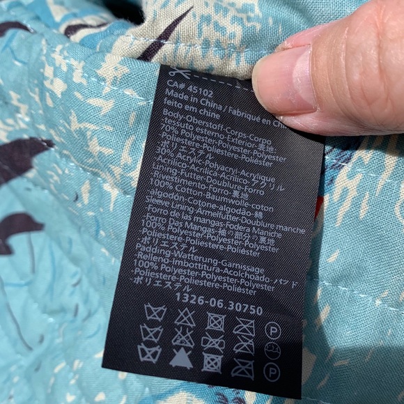 Maison Scotch Soda Blue Tweed jacket blazer SM-Med - Picture 10 of 14